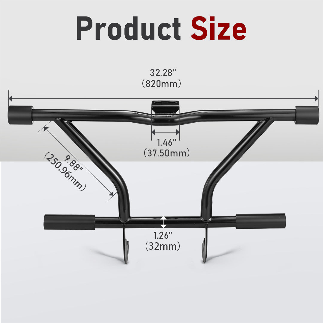 For Harley Softail 2018-2024 Engine Guard Highway Peg Front Crash Bar