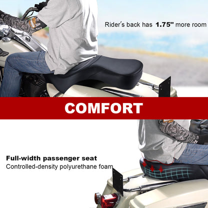 For Harley Softail 2018-Later One-Piece Seat