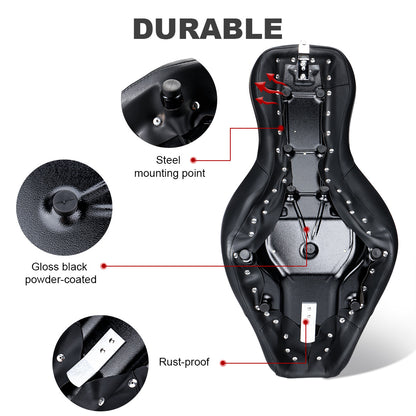 For Harley Softail 2018-Later One-Piece Seat