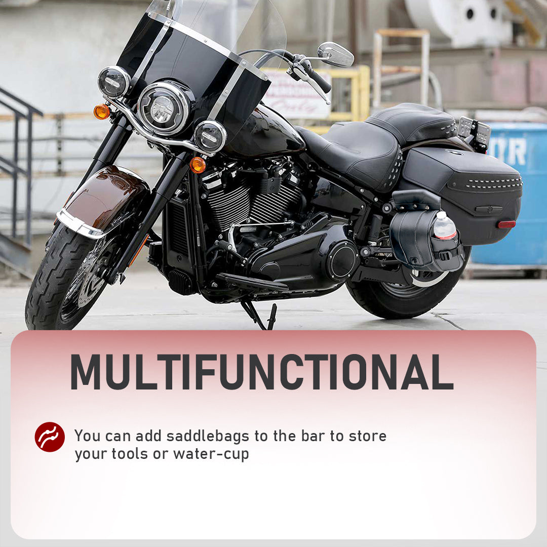 For Harley Softail 2018-Later Saddlebag Guard Crash Bar
