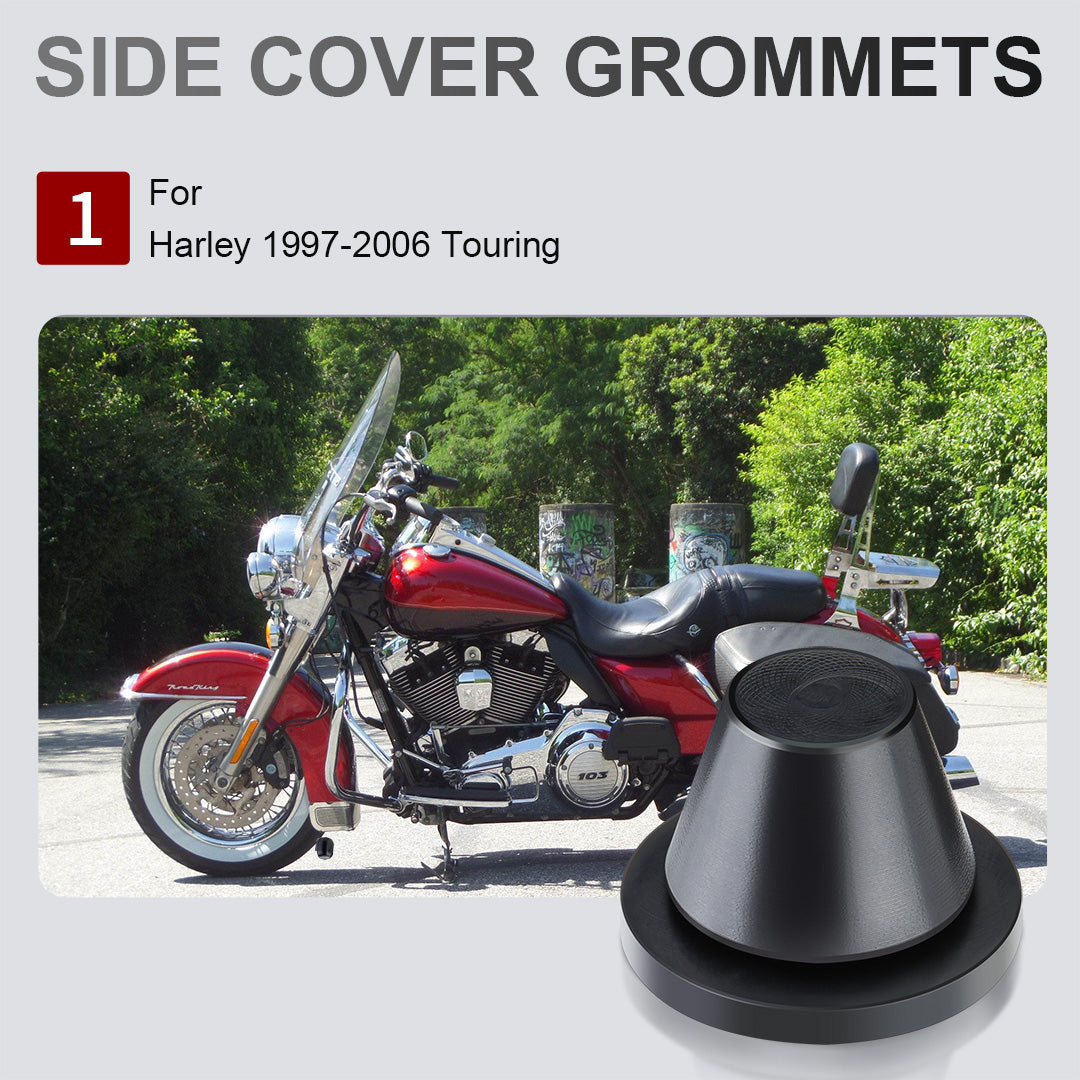 For Harley Touring 1996-2007 Rubber Side Cover Grommets