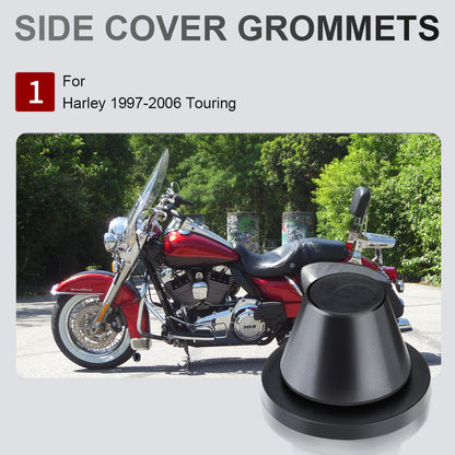 For Harley Touring 1996-2007 Rubber Side Cover Grommets