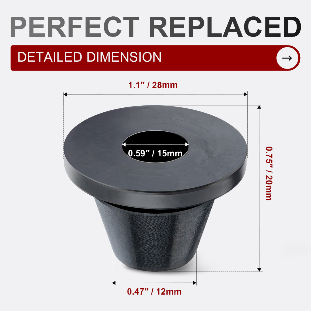 For Harley Touring 1996-2007 Rubber Side Cover Grommets