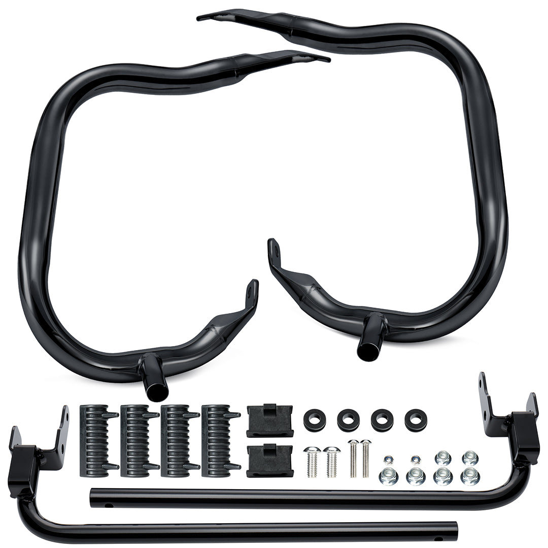 For Harley Touring 2014-Later 1.25 Inch Rear Saddlebag Bracket Guard Bars