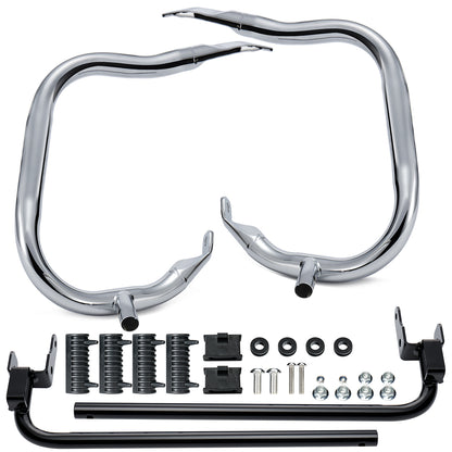 For Harley Touring 2014-Later 1.25 Inch Rear Saddlebag Bracket Guard Bars