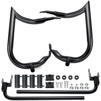 For Harley Touring 2014-Later 1.25 Inch Rear Saddlebag Bracket Guard Bars