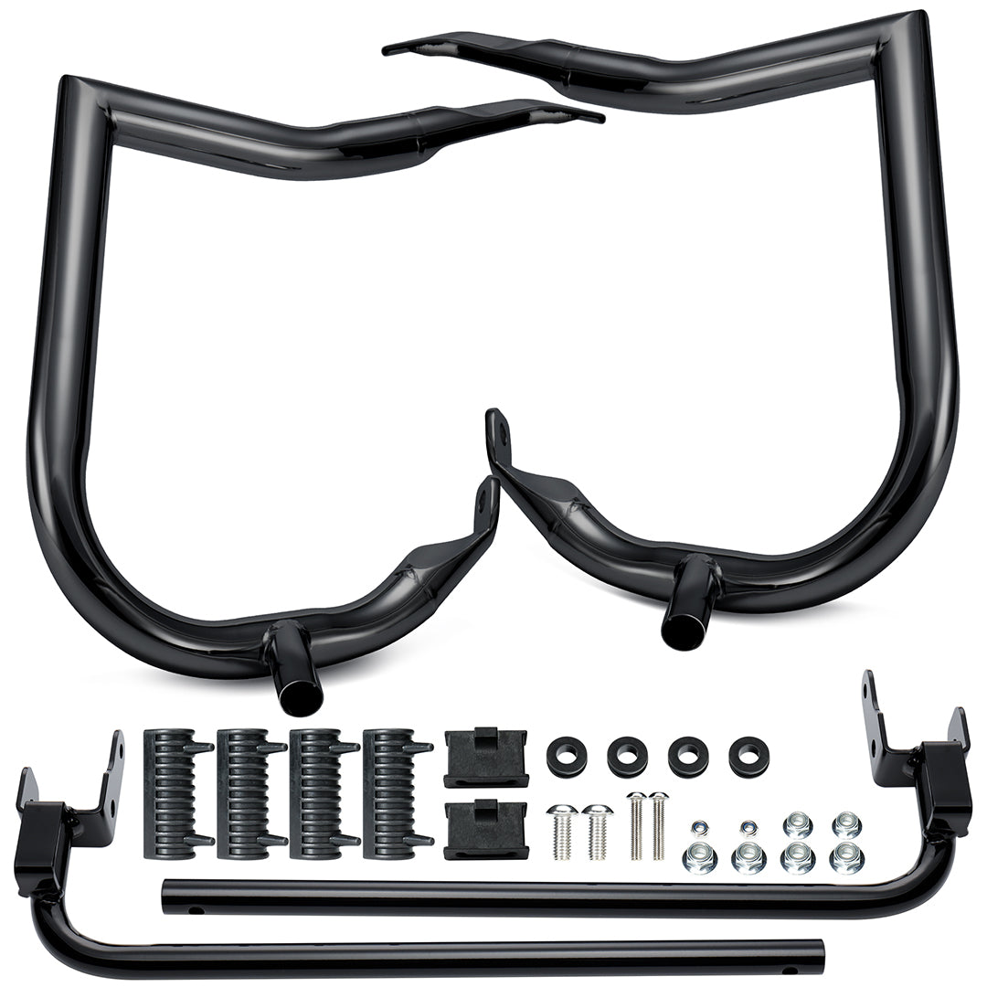 For Harley Touring 2014-Later 1.25 Inch Rear Saddlebag Bracket Guard Bars
