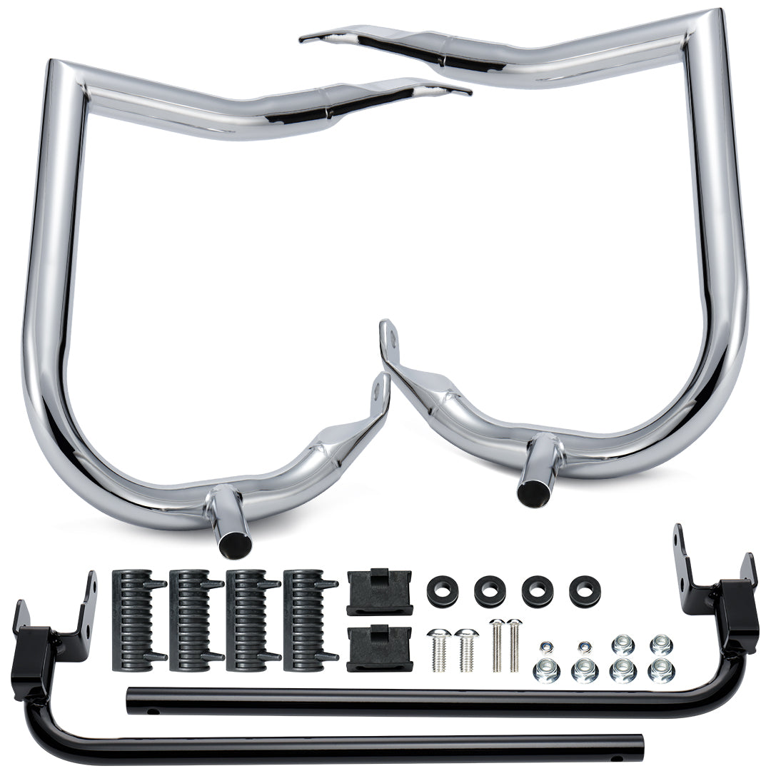 For Harley Touring 2014-Later 1.25 Inch Rear Saddlebag Bracket Guard Bars