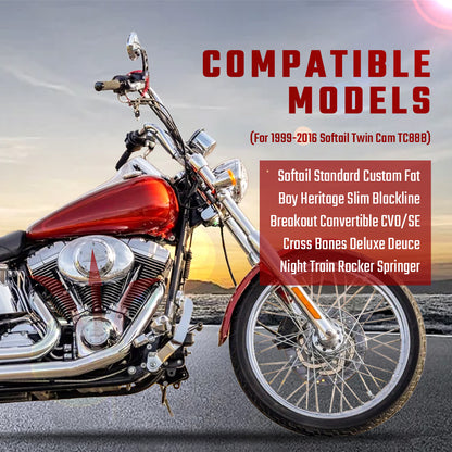 HD Twin Cam 88B Engine Stand Designed for 1999-2016 Harley Softail TC88B Models