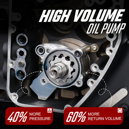 High Volume Oil Pump for Harley Twin Cam 88 Touring Softail Dyna (1999-2006)