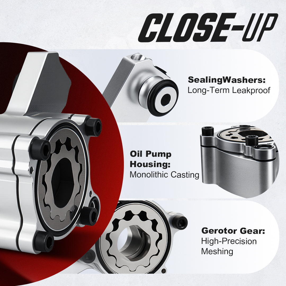 High Volume Oil Pump for Harley Twin Cam 88 Touring Softail Dyna (1999-2006)