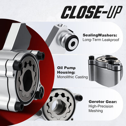 High Volume Oil Pump for Harley Twin Cam 88 Touring Softail Dyna (1999-2006)