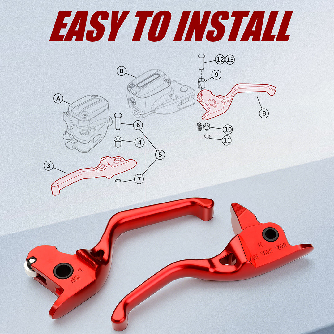 Hydraulic Clutch Hand Control Lever Kit for Touring 2014-2016