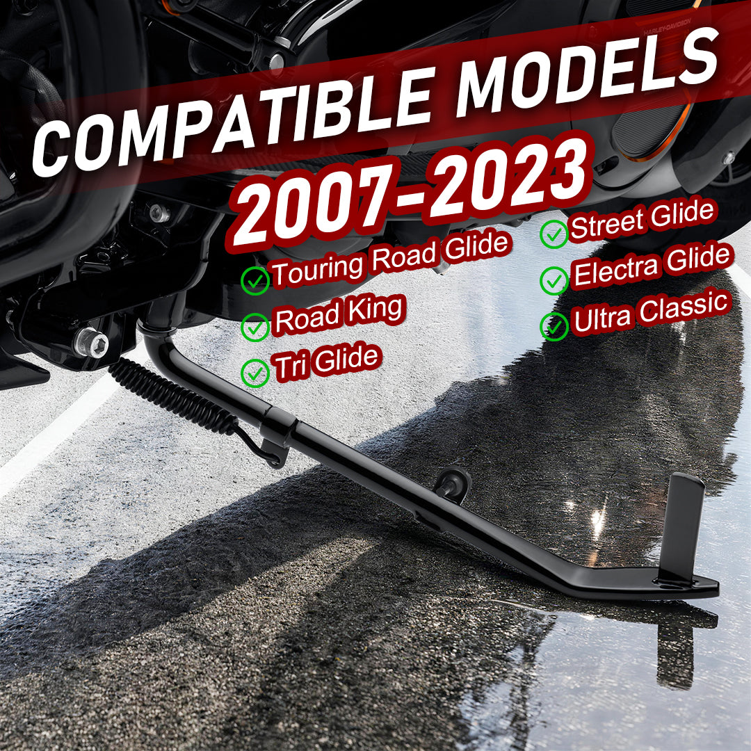 Kickstand/Jiffy Stand for Harley Touring 2007-2023