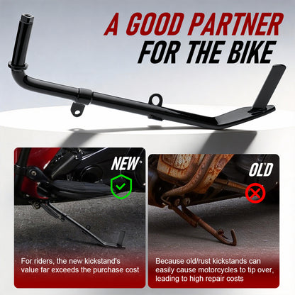 Kickstand/Jiffy Stand for Harley Touring 2007-2023
