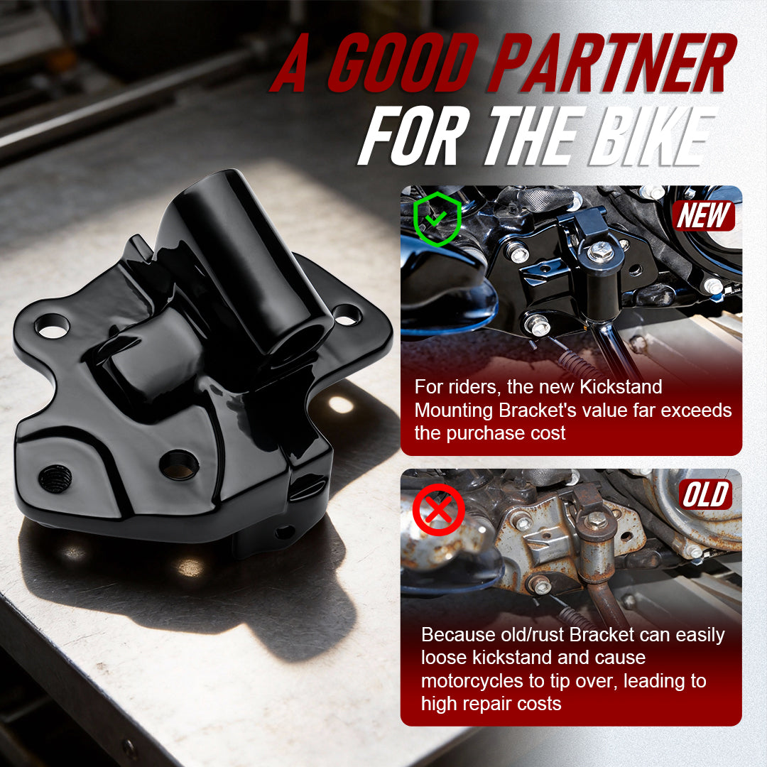 Kickstand Mounting Bracket for Harley Touring 2007-2023