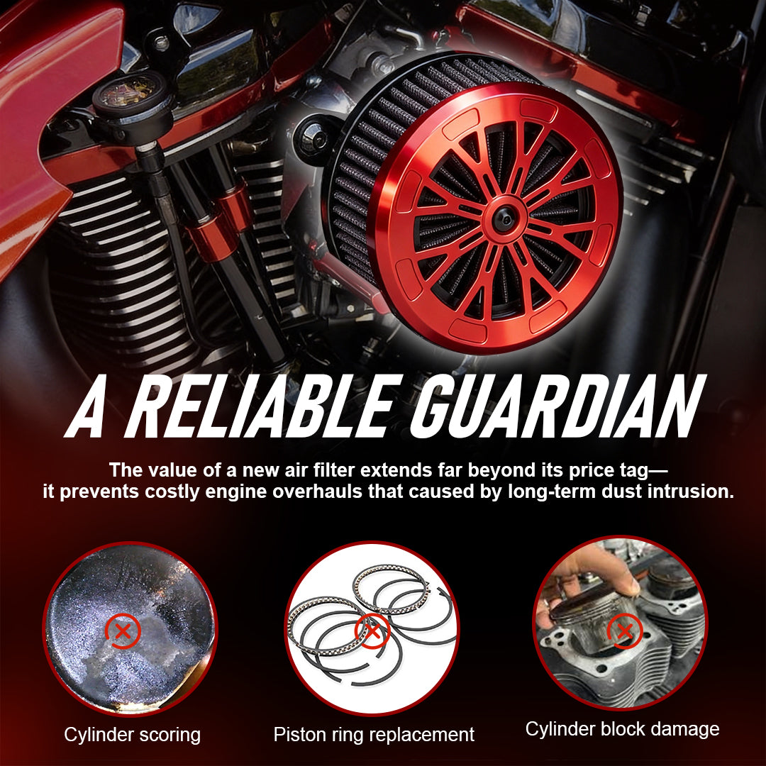 M8 Air Cleaner filter for Harley 2017-Later Touring Softail