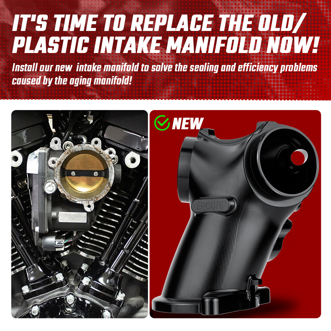 M8 Intake Manifold High Flow for Harley 2017-Later Touring Softail