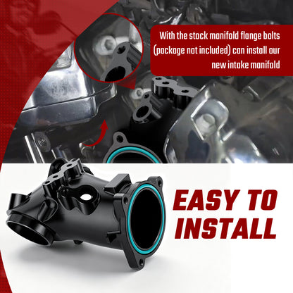 M8 Intake Manifold High Flow for Harley 2017-Later Touring Softail