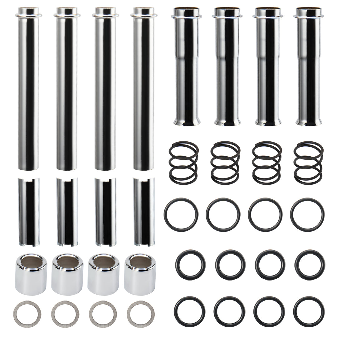 M8 Pushrod Covers Kit for Harley Milwaukee-Eight Touring Softail Models 2017-Later