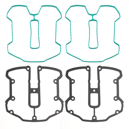 M8 Rocker Box Cover Gaskets Kit for Harley Touring Softail 2017-Later