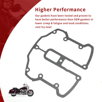 Milwaukee 8 Rocker Box Cover Gaskets Kit for Harley Touring Softail 2017-Later
