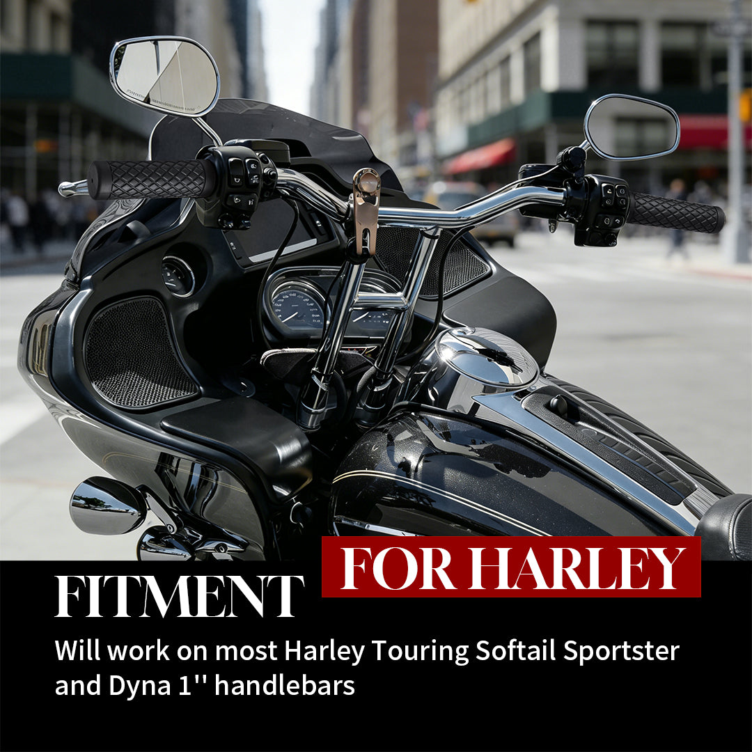 Motorcycle Hand Grips Silicone Handlebar Grip Cover for Harley Most Models