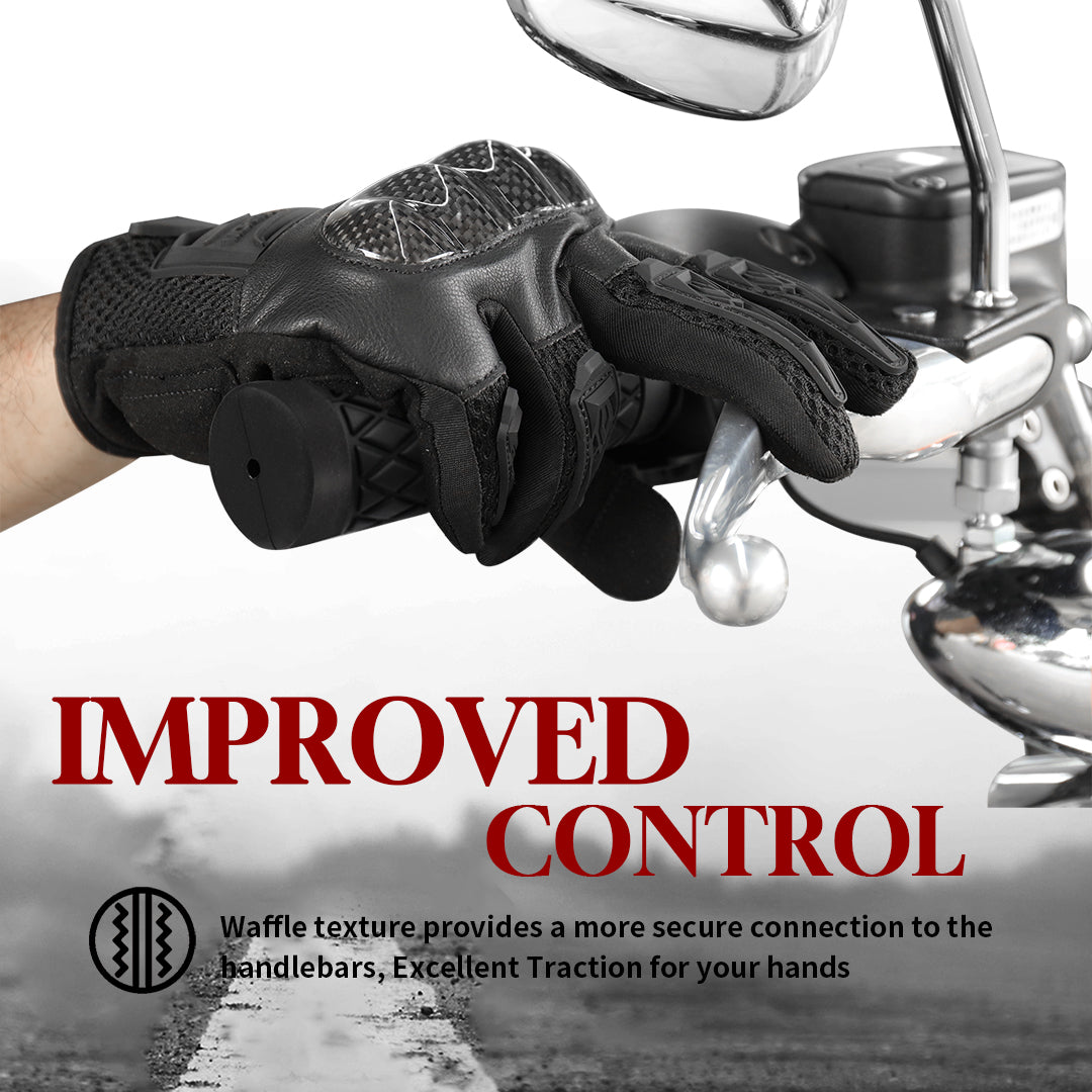 Motorcycle Hand Grips Silicone Handlebar Grip Cover for Harley Most Models