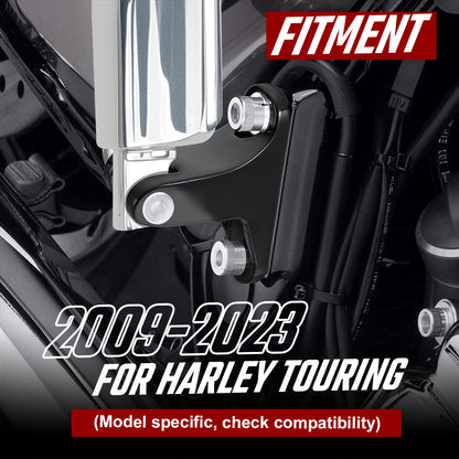 Passenger Foot Peg Bracket kit for Harley Touring  2009-2023