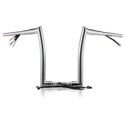 Pre-wired Mercenary Handlebar 1.5 Inch Fat Ape Hanger for Harley Softail 2016-Later