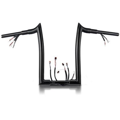 Pre-wired Mercenary Handlebar 1.5 Inch Fat Ape Hanger for Harley Softail 2016-Later