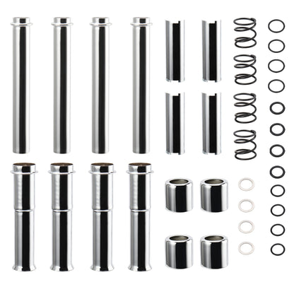 Pushrods Covers Kit for Harley Twin Cam Softail Dyna Touring Models 1999-2017
