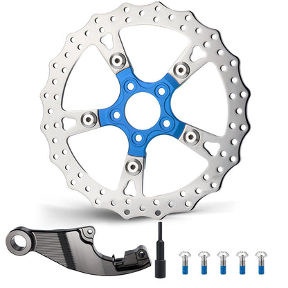 13“ Rear Brake Disc Single Floating Rotor for Harley 2008-2017 Softail