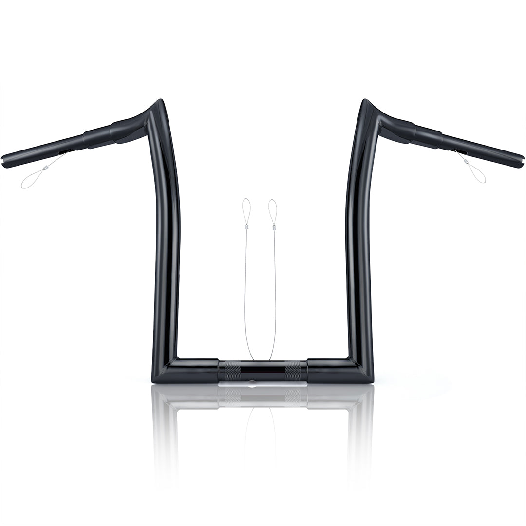 For Harley Road Glide 2015-2023 1.5 inch fat Ape Hangers Meathook Bars