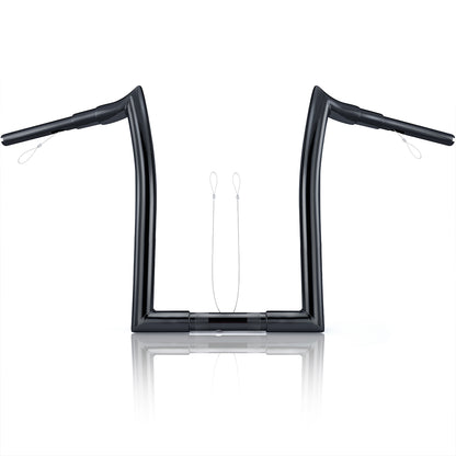For Harley Road Glide 2015-2023 1.5 inch fat Ape Hangers Meathook Bars