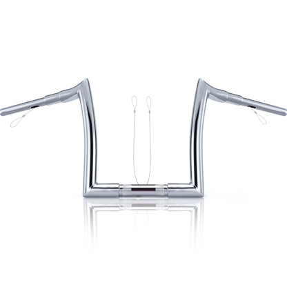 For Harley Road Glide 2015-2023 1.5 inch fat Ape Hangers Meathook Bars