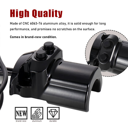 For Harley Road Glide 2015-2024 1 inch Handlebar Air Suspension Control Kit
