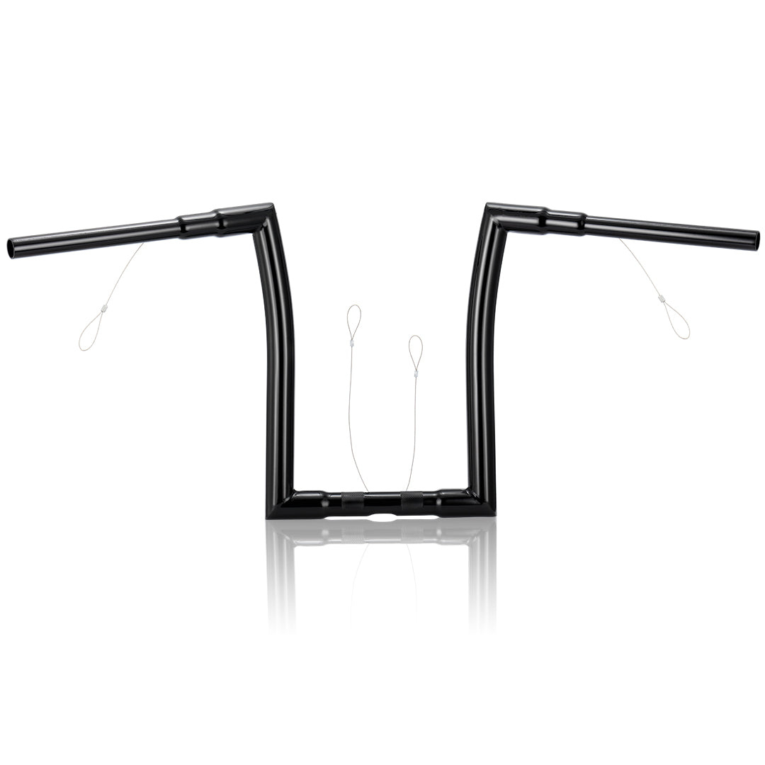 1.5 Inch Fat Right-Angle Handlebars Road Glide Ape Hangers for Harley Touring 2023-Later With ABS