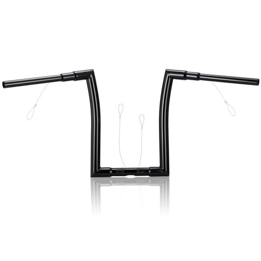1.5 Inch Fat Right-Angle Handlebars Road Glide Ape Hangers for Harley Touring 2023-Later With ABS