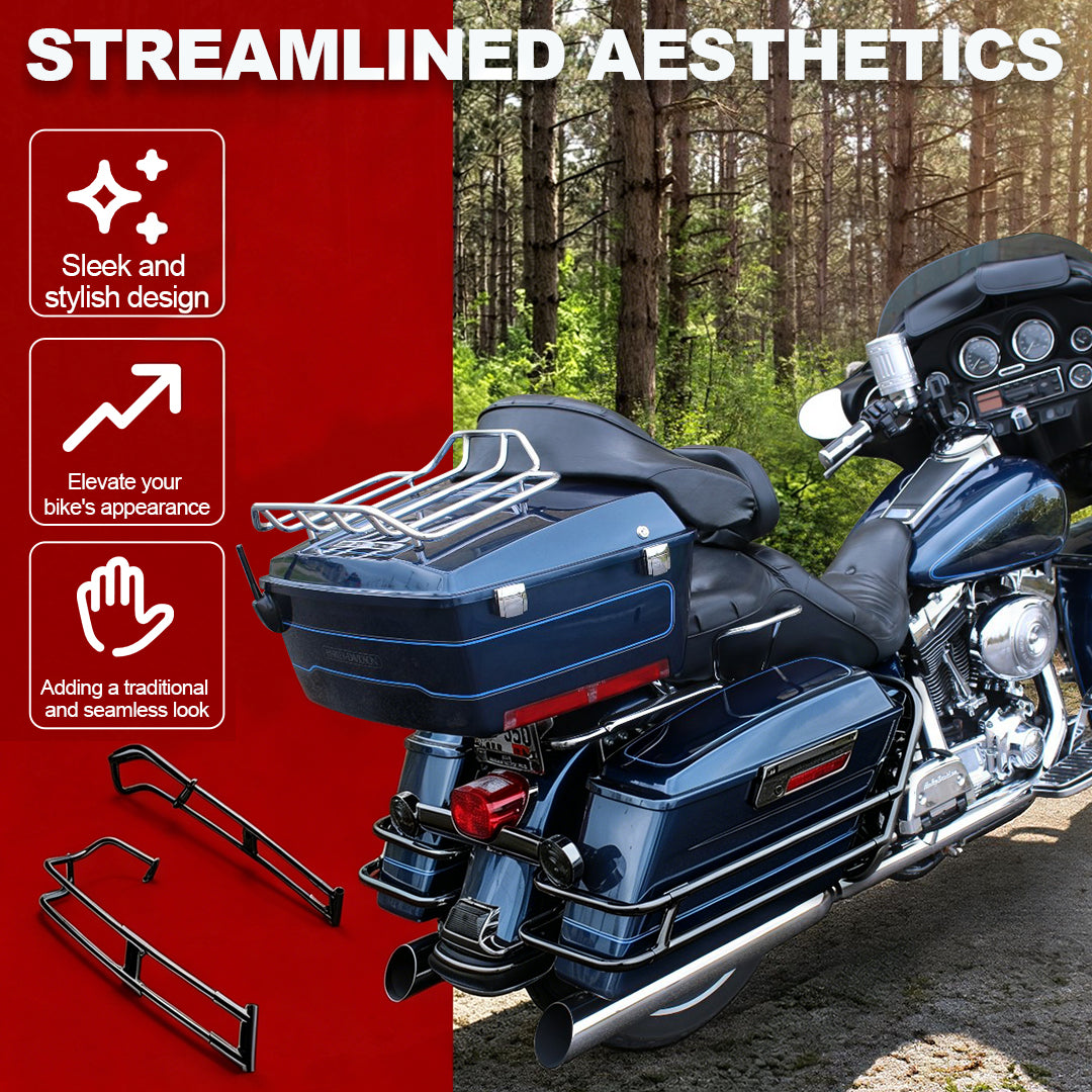 Saddlebag Bracket Guard Bar Rails for Harley 2014-2025 Touring