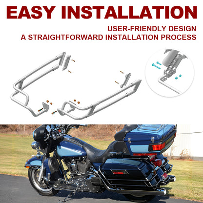 Saddlebag Bracket Guard Bar Rails for Harley 2023-Later Touring