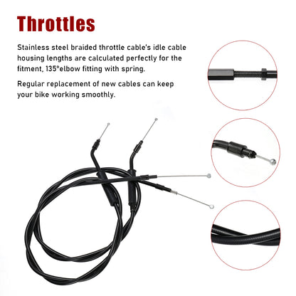 For Harley Softail 2000-2006 Handlebar Extended Cable Line Kits