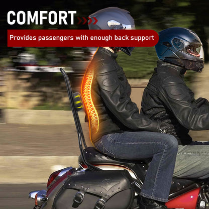 For Harley Softail 2018-Later 16/22.5 Inch Detachable Backrest Holdfast Sissy Bar