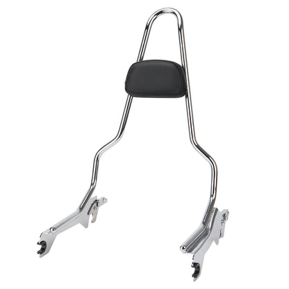 For Harley Softail 2018-Later 16/22.5 Inch Detachable Backrest Holdfast Sissy Bar