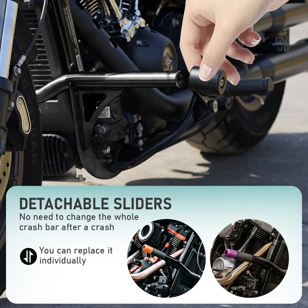 For Softail 2018-Later 1.25 Inch Engine Guard Highway Crash Bar