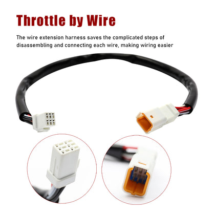 For Harley Softail 2018-Later Handlebar Extended Cable Line Kits without ABS