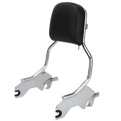 For Harley Softail 2018-Later Passenger Detachable Backrest Holdfast Sissy Bar