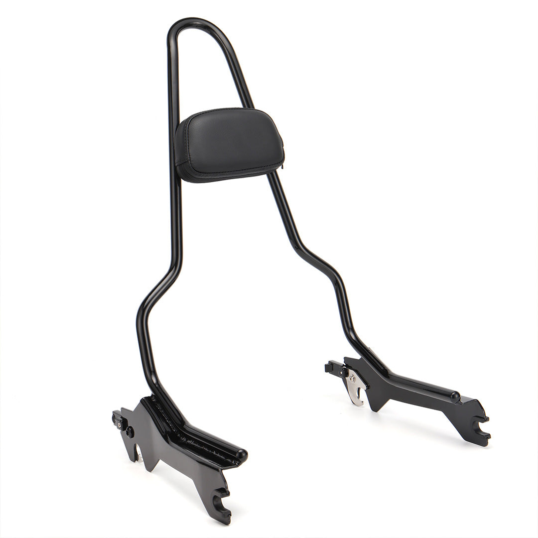 For Harley Softail 2018-Later Passenger Detachable Backrest Holdfast Sissy Bar
