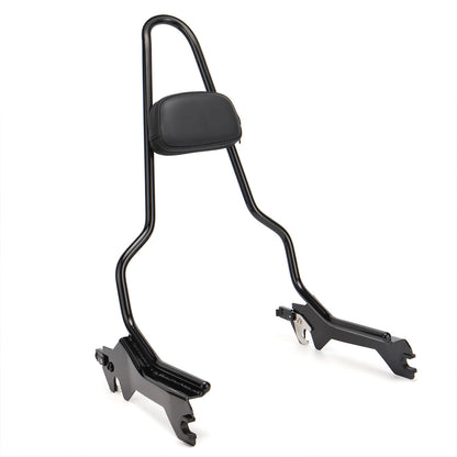 For Harley Softail 2018-Later Passenger Detachable Backrest Holdfast Sissy Bar