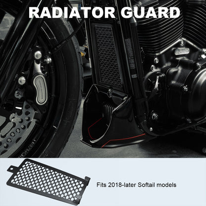 For Softail 2018-Later Radiator Guard Grille Oil Cooler Cover